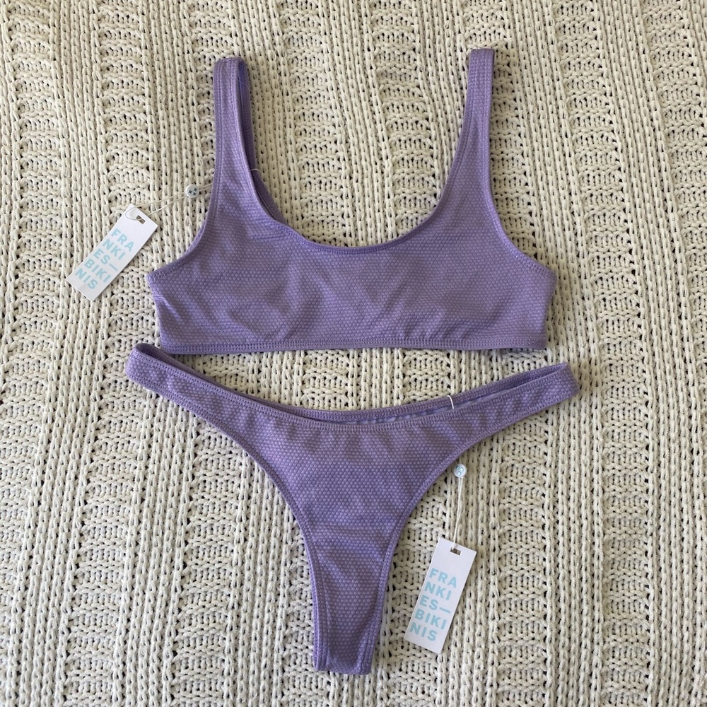 Frankies bikinis lilac set